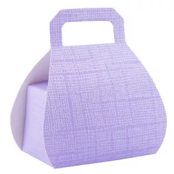 Chocolate box handbag purple
