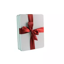 Scatola per biscotti con fiocco, 152 x 120 x 35 mm
