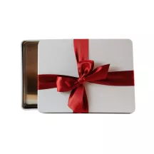 Scatola per biscotti con fiocco, 152 x 120 x 35 mm