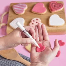 Colle comestible en bâton de pinceau