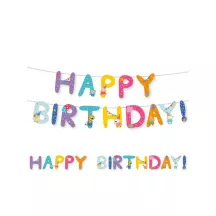 Ghirlanda "Buon compleanno" di Peppa Pig