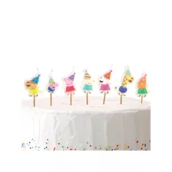 7 Peppa Pig Kerzen
