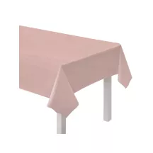 Nappe rose en papier