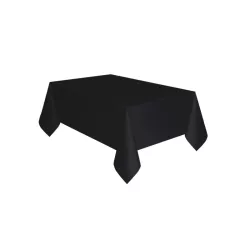 Tovaglia di plastica nera