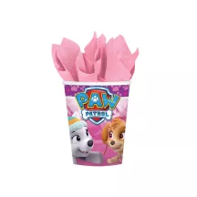 8 bicchieri di carta Skye Paw Patrol