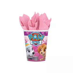 8 Gobelets Stella Pat Patrouille en carton