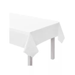 Nappe en papier blanche