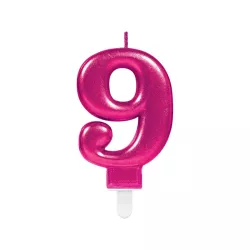 Candela rosa - Numero: 9
