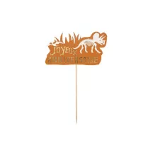 1 cake topper dinosaur kraft "Joyeux anniversaire"