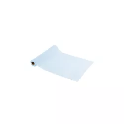 1 Blue cotton gauze table runner