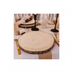 Wood slice 35 x 2 cm