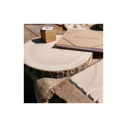 Wood slice 35 x 2 cm