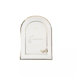 8 Assiettes "Communion"