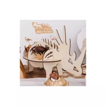 1 supporto per dinosauro