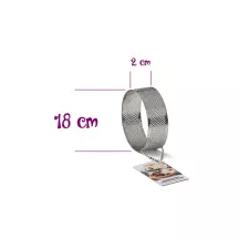 Cercles perforés bas - Diamètres 18 cm