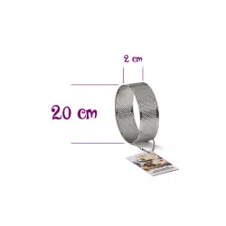 Perforated tart ring - Diameter 20 cm