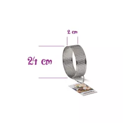 Perforated tart ring - Diameter 24 cm