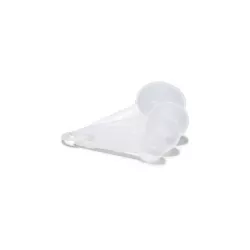 4 Plastic graduated spoons