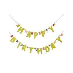 Insect "Happy Birthday" garland