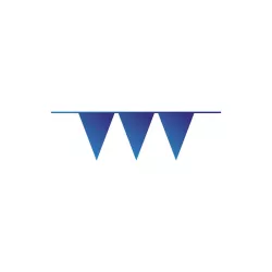 Dunkelblaue Wimpelgirlande
