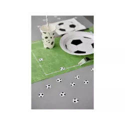 50 Fussball Konfettis