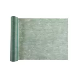 Dark green table runner