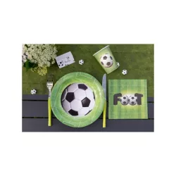 Fussballteller grün