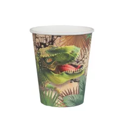10 Pappbecher - Jurassic