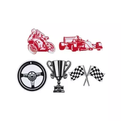 10 Formula 1 decoration to spread in wood