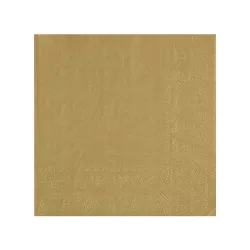 25 Light brown napkins