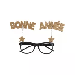1 Lunettes "Bonne année" pailletées