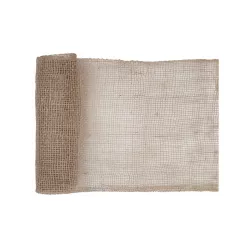 1 Thin jute table runner width 26 cm