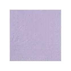 25 Light purple napkins