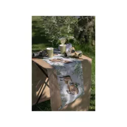 1 Jute table runner width 52 cm