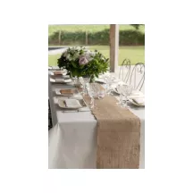 1 jute table runner width 26 cm