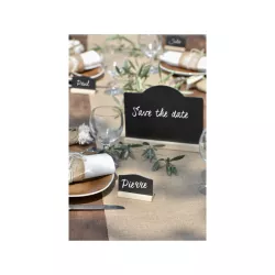 1 jute table runner width 26 cm