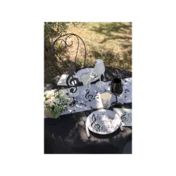 10 Music paper plates