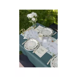 Leaf table runner "Baptême"
