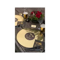 Place mats "golden disc"