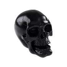 1 decorazione a forma di teschio - nero