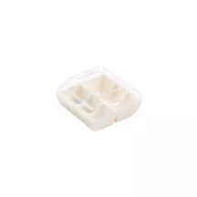 Scatola per 6 macarons - Colori disponibili: Bianco