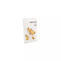 Madeleineform aus Silikon 9 Mulden