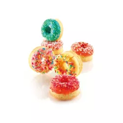 Dessertform Mini Donuts aus Silikon