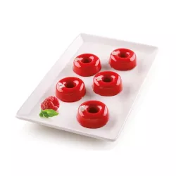 Dessertform Mini Donuts aus Silikon