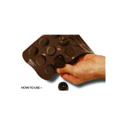 1 Silicone chocolate mould Vertigo
