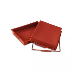 Rectangle silicone mould - Size to choose: Small rectangle (28x 22xH4cm)