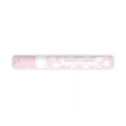 1 cannone di coriandoli - petali di rosa bianchi
