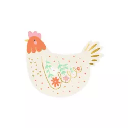 20 napkins - Chicken