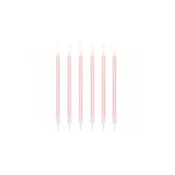 Tall candles "light pink"