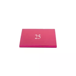 Plateau fuchsia - Forme du plateau: Carré 25 cm